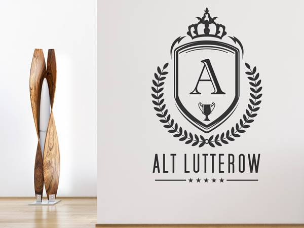 Wandtattoo Alt Lutterow Wappen