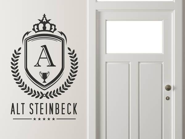 Wandtattoo Alt Steinbeck Wappen