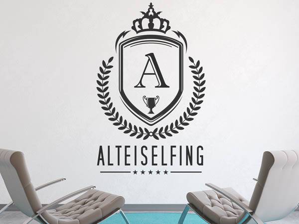 Wandtattoo Alteiselfing Wappen