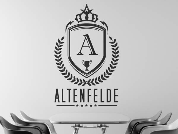 Wandtattoo Altenfelde Wappen