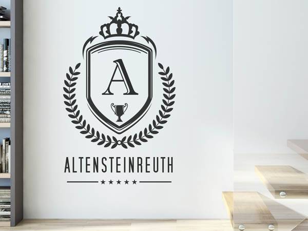 Wandtattoo Altensteinreuth Wappen