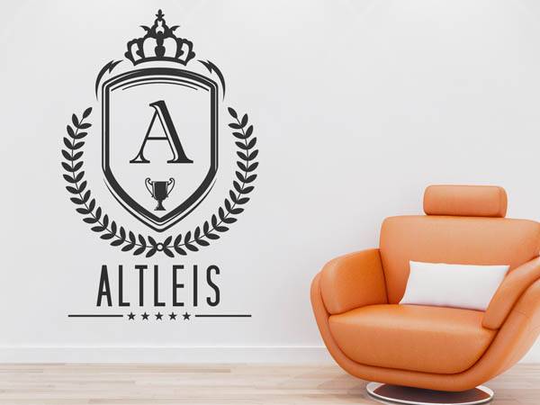 Wandtattoo Altleis Wappen