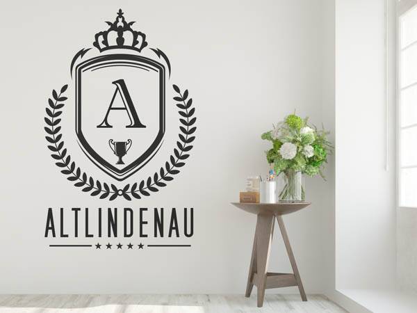 Wandtattoo Altlindenau Wappen