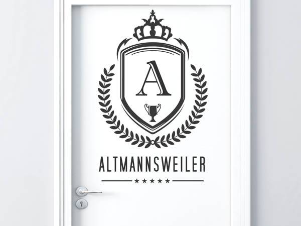 Wandtattoo Altmannsweiler Wappen