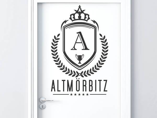 Wandtattoo Altmörbitz Wappen