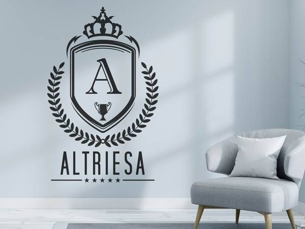 Wandtattoo Altriesa Wappen