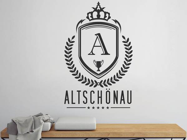 Wandtattoo Altschönau Wappen