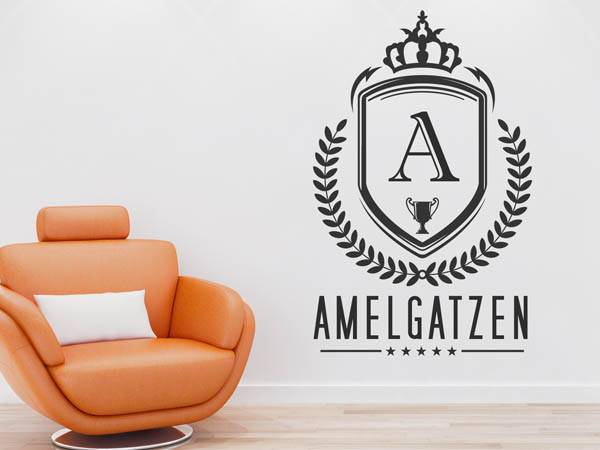 Wandtattoo Amelgatzen Wappen
