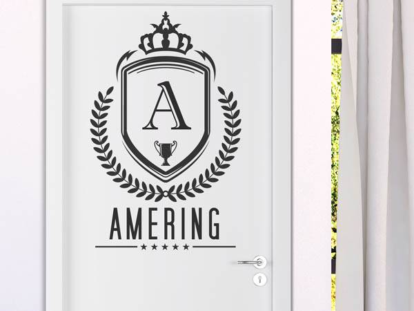 Wandtattoo Amering Wappen