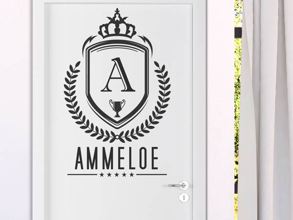 Wandtattoo Ammeloe Wappen