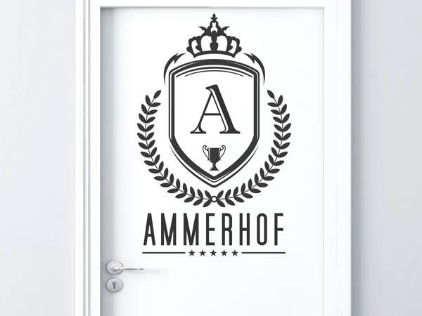 Wandtattoo Ammerhof Wappen