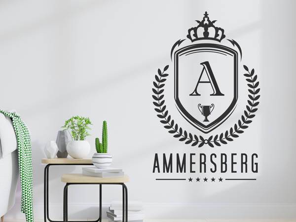Wandtattoo Ammersberg Wappen