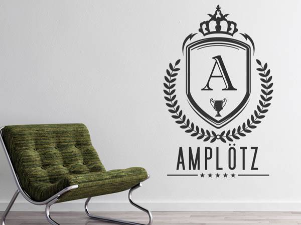 Wandtattoo Amplötz Wappen