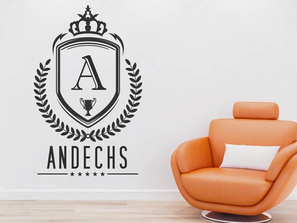 Wandtattoo Andechs Wappen