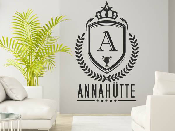 Wandtattoo Annahütte Wappen