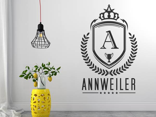 Wandtattoo Annweiler Wappen
