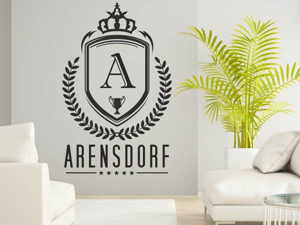Wandtattoo Arensdorf Wappen