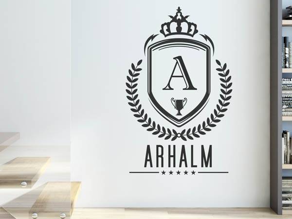 Wandtattoo Arhalm Wappen