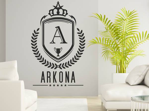 Wandtattoo Arkona Wappen