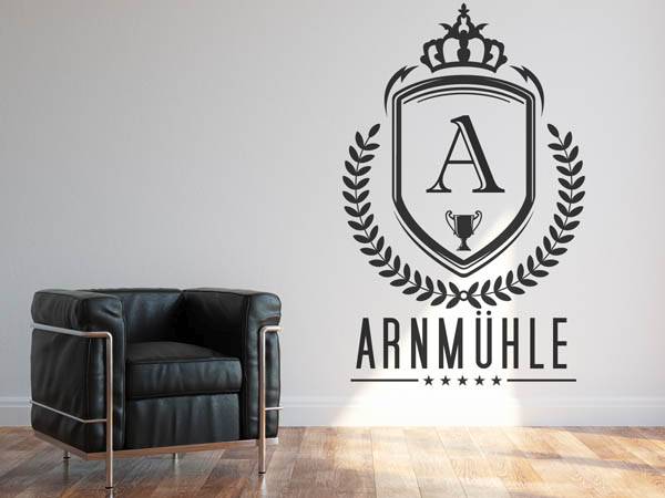 Wandtattoo Arnmühle Wappen