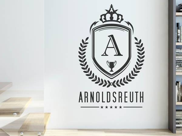 Wandtattoo Arnoldsreuth Wappen