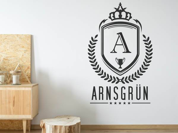 Wandtattoo Arnsgrün Wappen