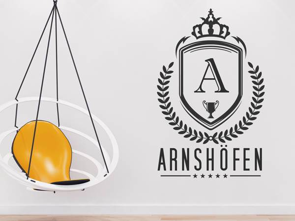 Wandtattoo Arnshöfen Wappen
