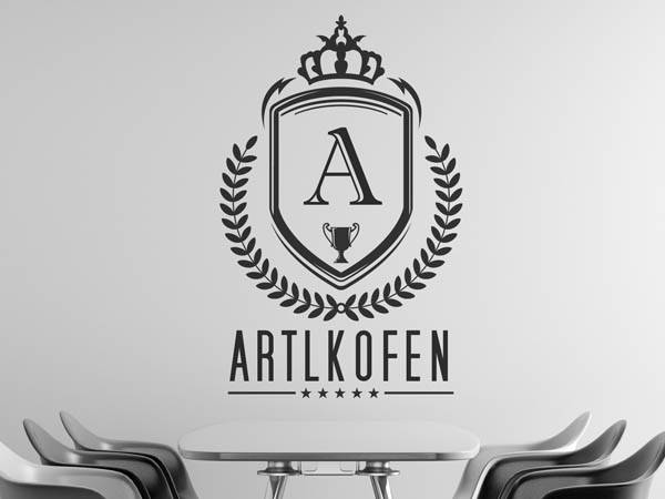 Wandtattoo Artlkofen Wappen