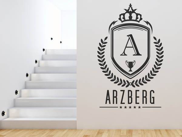 Wandtattoo Arzberg Wappen