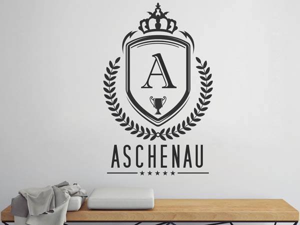 Wandtattoo Aschenau Wappen