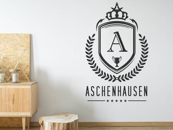 Wandtattoo Aschenhausen Wappen