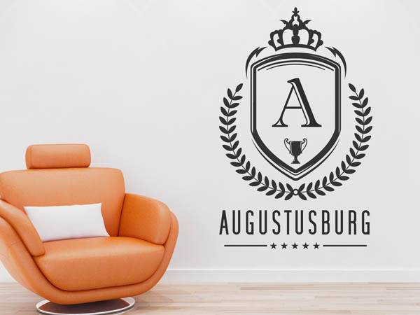 Wandtattoo Augustusburg Wappen