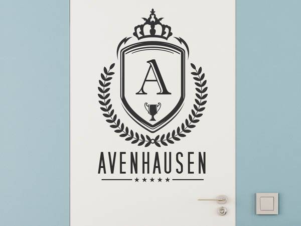 Wandtattoo Avenhausen Wappen