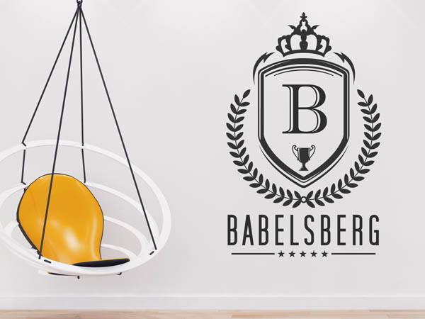 Wandtattoo Babelsberg Wappen