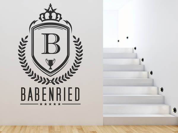 Wandtattoo Babenried Wappen