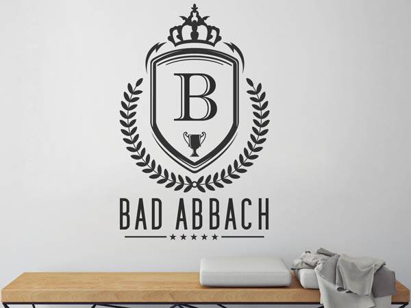 Wandtattoo Bad Abbach Wappen