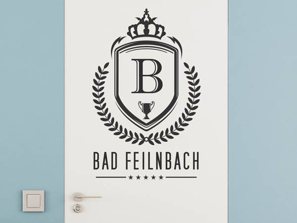 Wandtattoo Bad Feilnbach Wappen