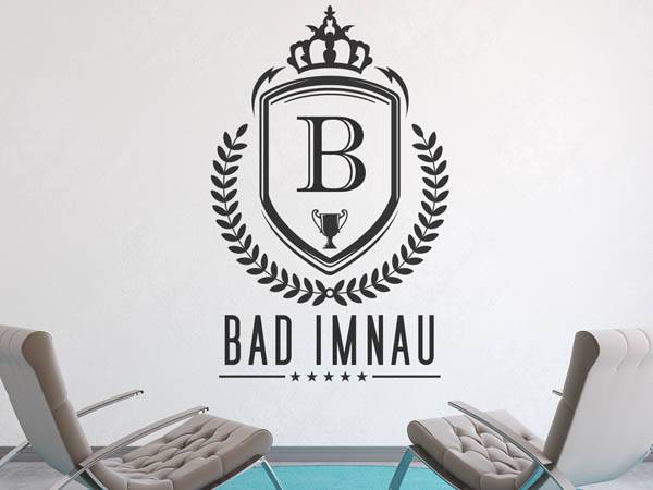 Wandtattoo Bad Imnau Wappen