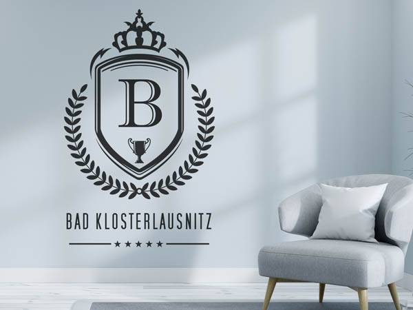 Wandtattoo Bad Klosterlausnitz Wappen