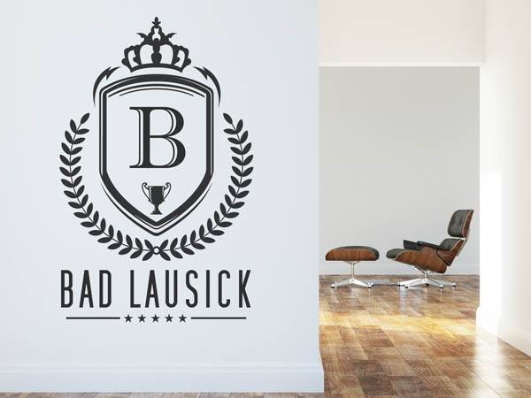 Wandtattoo Bad Lausick Wappen