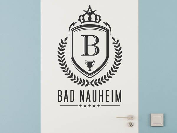 Wandtattoo Bad Nauheim Wappen