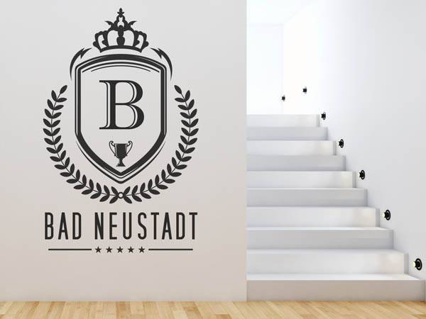 Wandtattoo Bad Neustadt Wappen