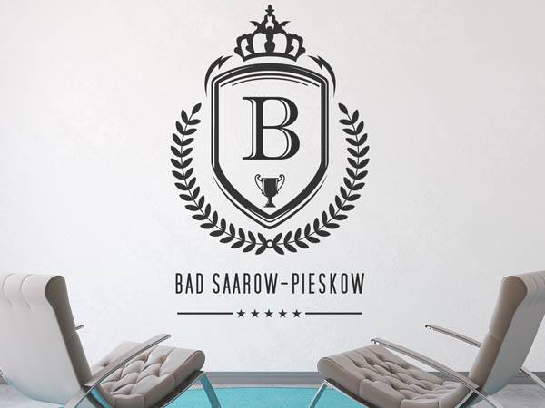 Wandtattoo Bad Saarow-Pieskow Wappen