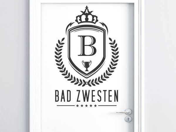 Wandtattoo Bad Zwesten Wappen
