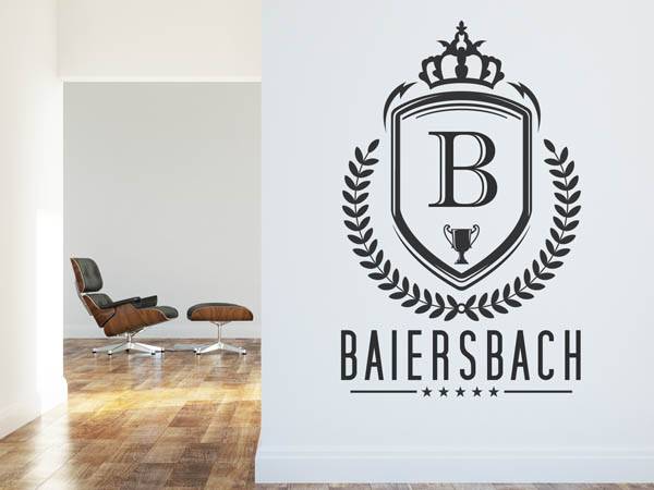 Wandtattoo Baiersbach Wappen