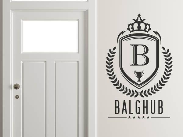 Wandtattoo Balghub Wappen