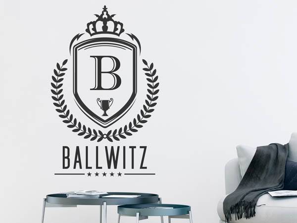 Wandtattoo Ballwitz Wappen