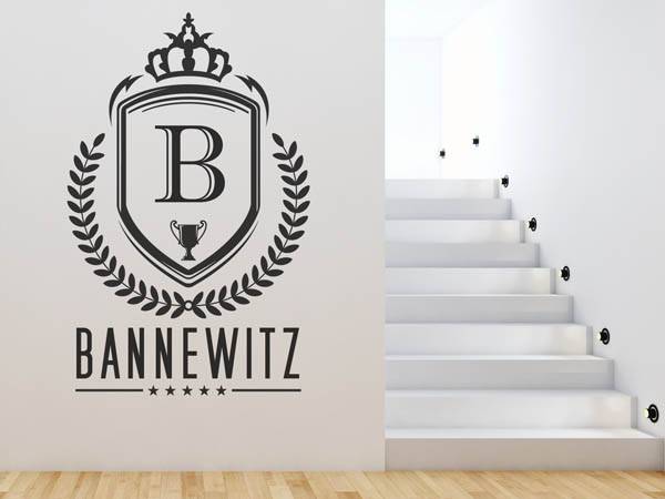 Wandtattoo Bannewitz Wappen