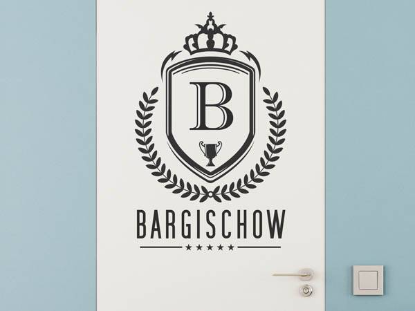 Wandtattoo Bargischow Wappen