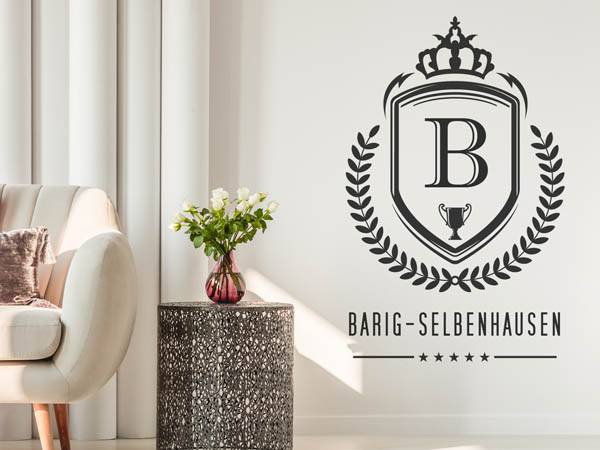 Wandtattoo Barig-Selbenhausen Wappen